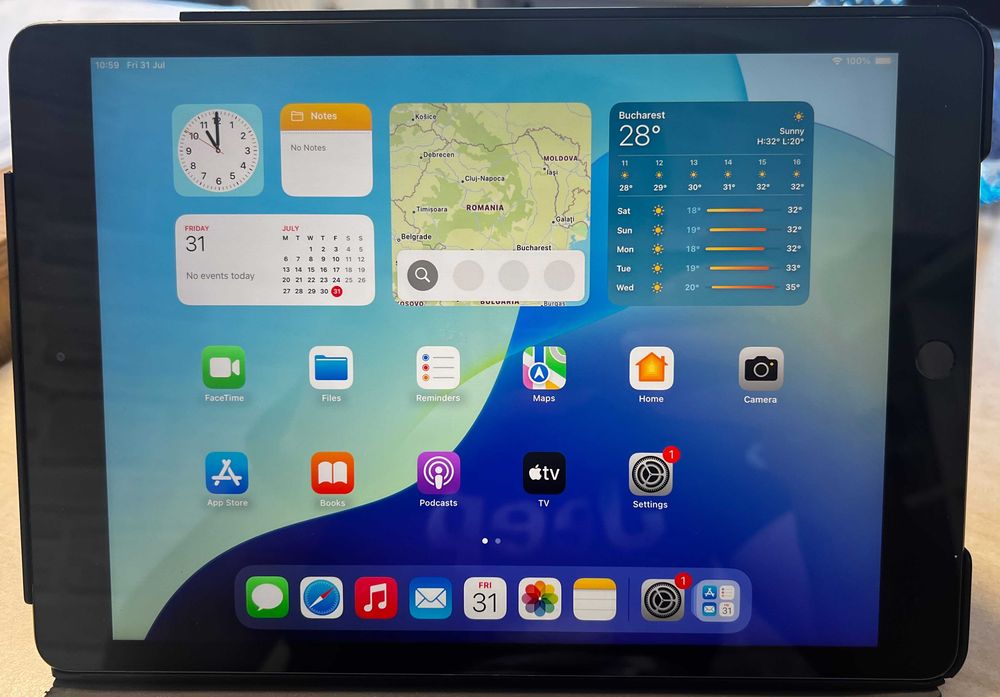 Apple iPad 10.2-inch 32GB (generatia 7, wifi si cellular)