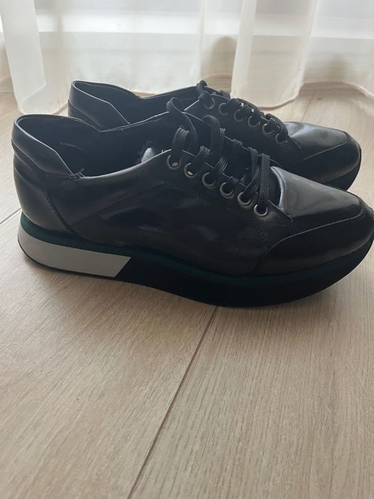 дамски кожени маратонки