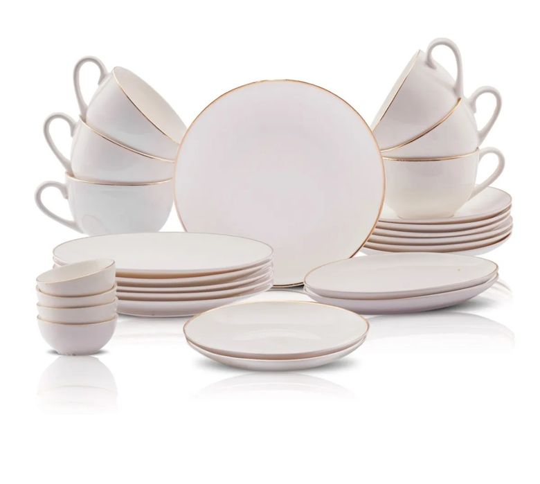 Порцеланов сервиз за хранене 26 части -Нов