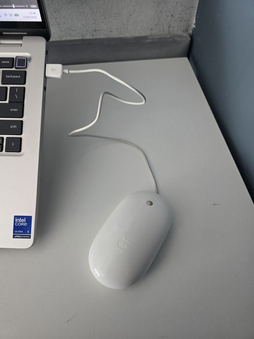 Mouse Apple Mighty Mouse A1152 pe USB