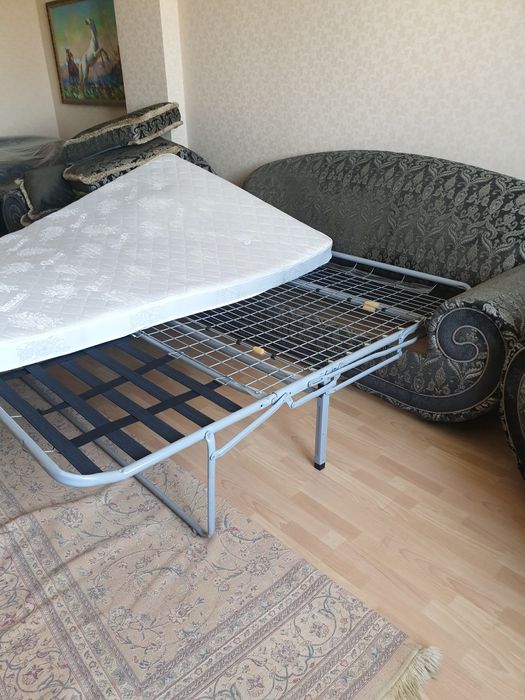 Диван-кровать раскладной +2 кресло