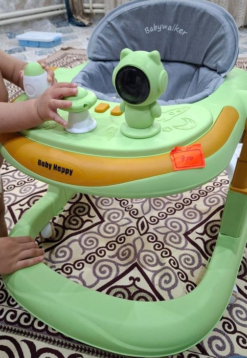 Ходунки + адак арба 2в1 сатылады. Прочный, жагдайы таза!