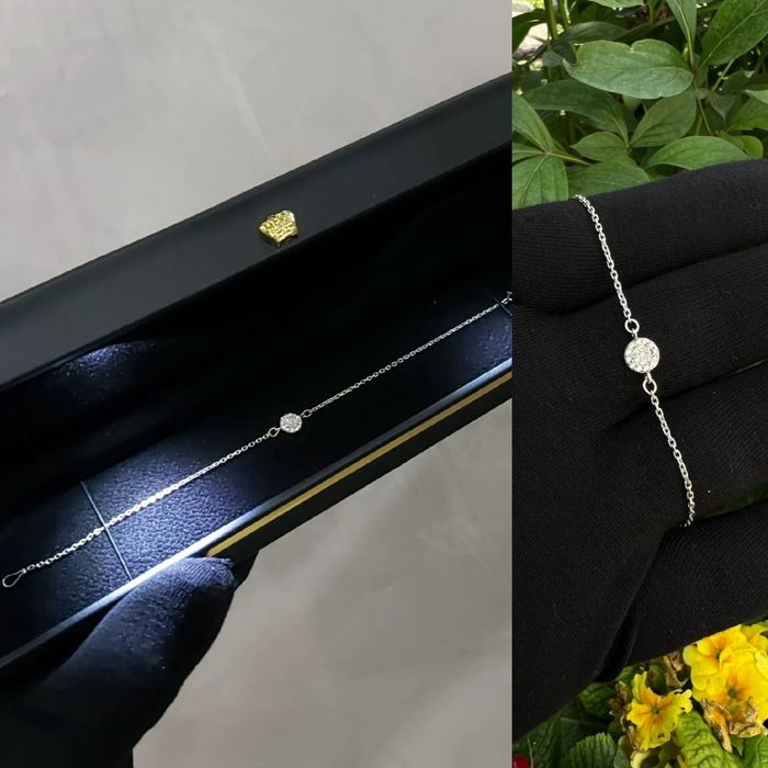 Кумуш Браслет Серебряный Браслет  подарок на новый год