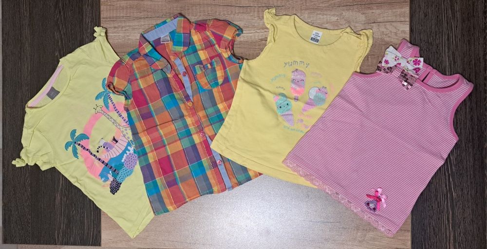 Детски летни дрешки размер 98, (3г.)