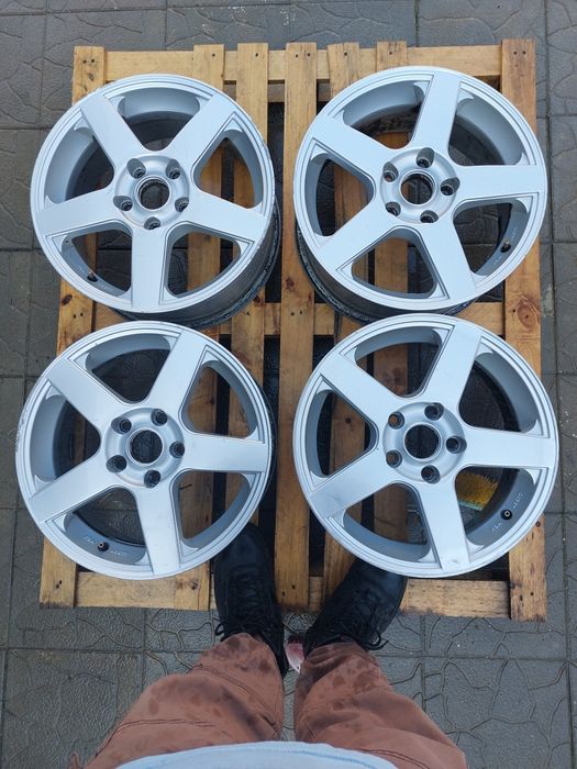 4ри бр алуминиеви джанти  16цола 5×112; ет 50; 57.1мм немски