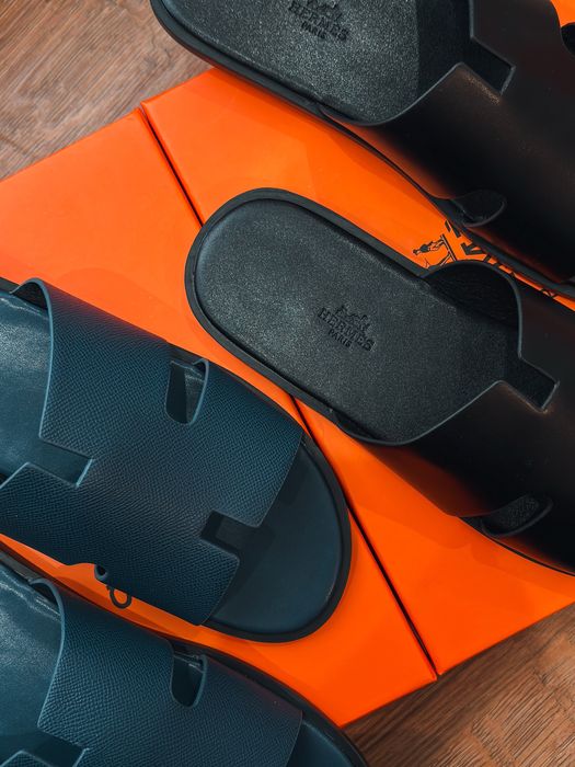 HERMES шлепанцы/слансы