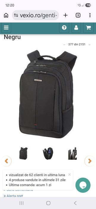 Geanta laptop Samsonite 15.6"