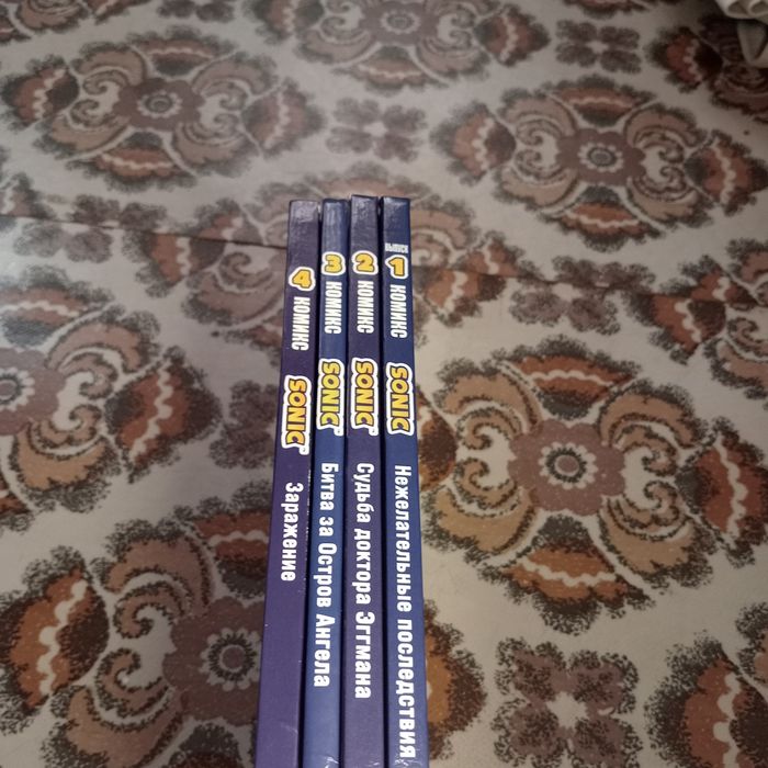 комиксы по сонику