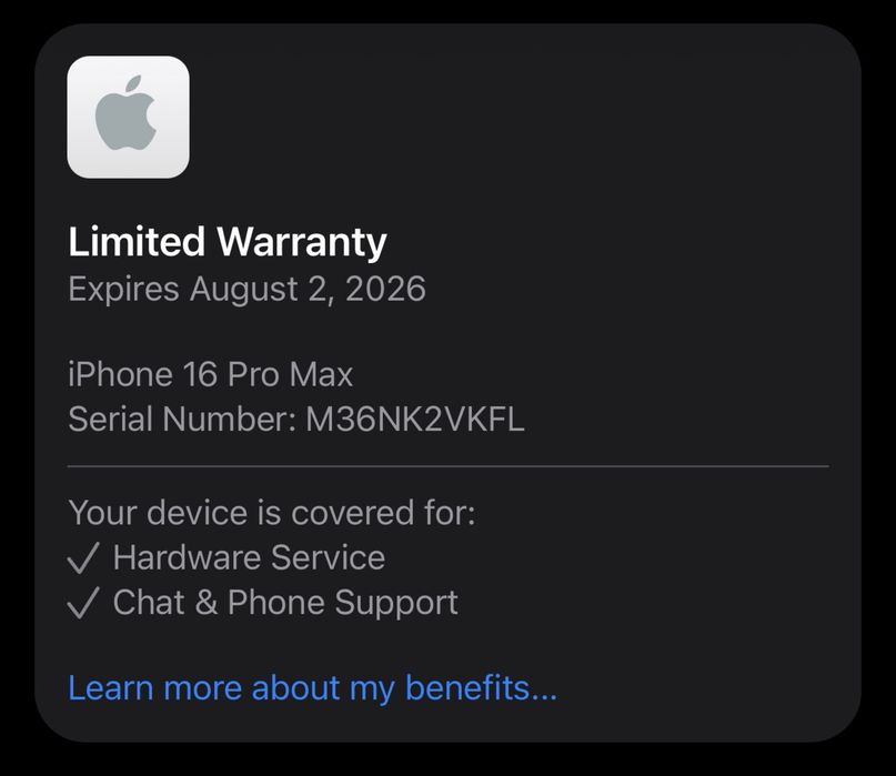 Iphone 16 Pro Max 256 GB