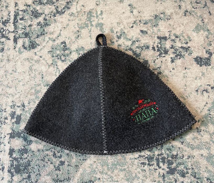 Банные шапки войлочные