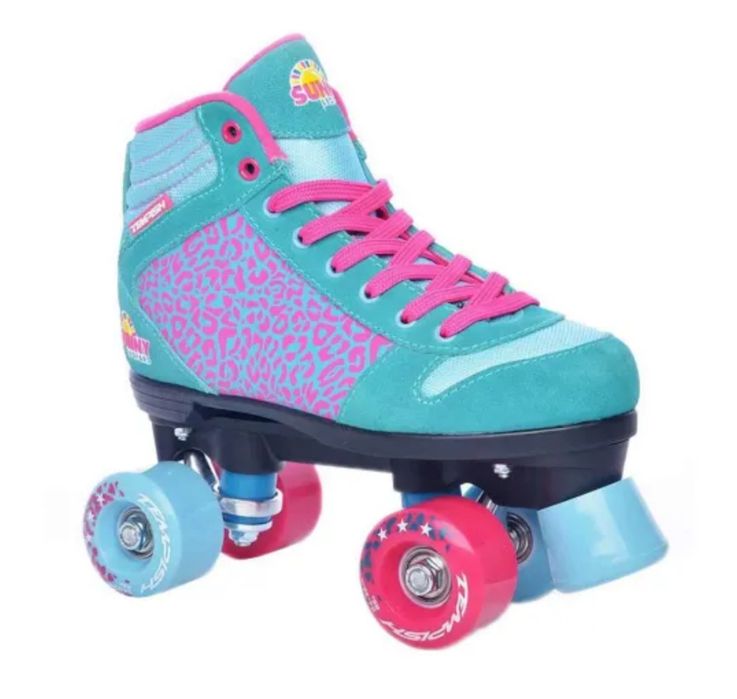 Чисто Нови Детски Ролкови Кънки Ролери TEMPISH Sunny Leopard