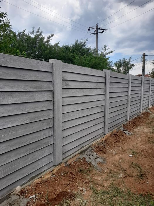 Confecționării garduri din Beton