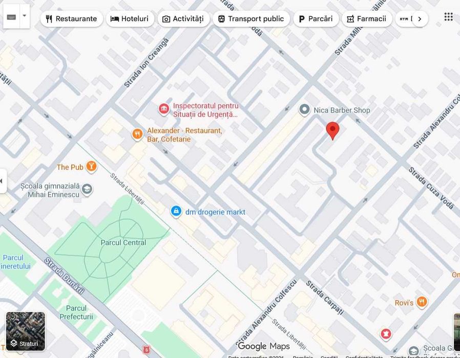 Apartament 2 camere central str Cuza Voda bloc 302