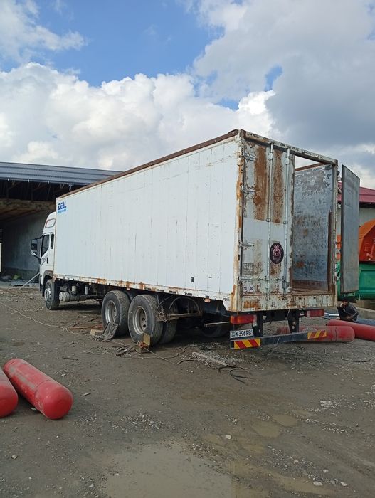 Kuzub furgon sotiladi Faw Chacman Kamaz Isuzilarga