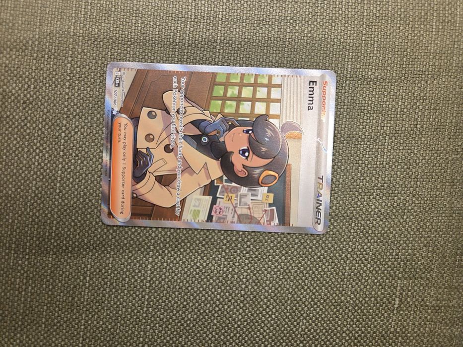 Carte pokemon Emma full art valoare 50$ +bonus