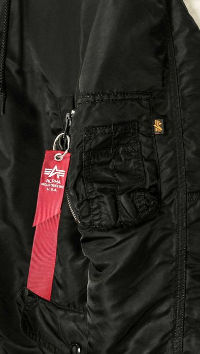 Alpha Industries Parka Оригинална мъжко яке с качулка размер L