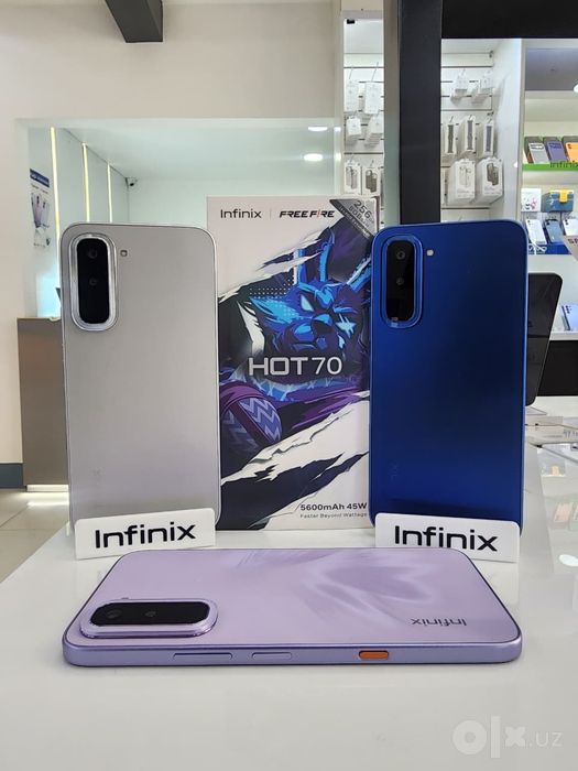 Infinix Hot 70 New Super Skidka+Garantiya+Dastafka