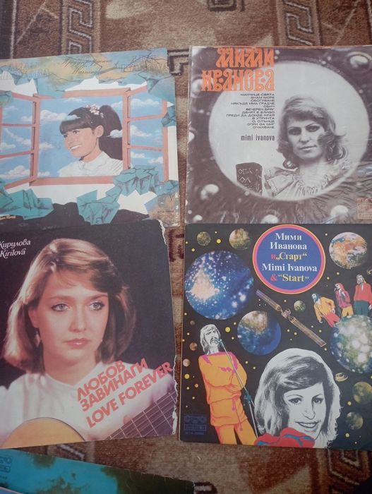 Стари грамофонни плочи