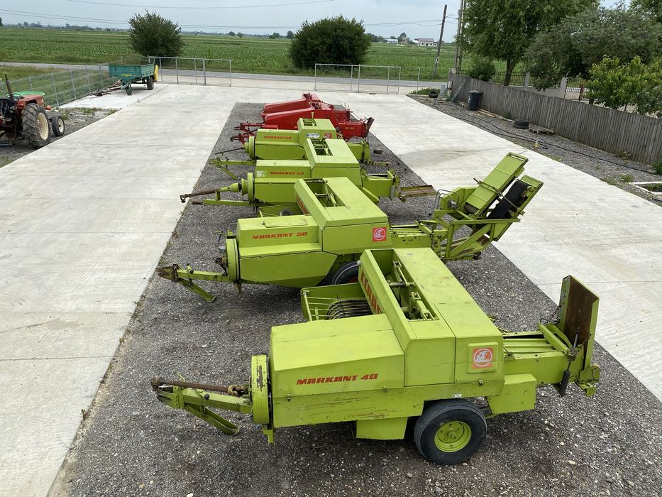 Presa/Balotiera Claas/Class Markant 40-41-50-51 Import Germania Welger