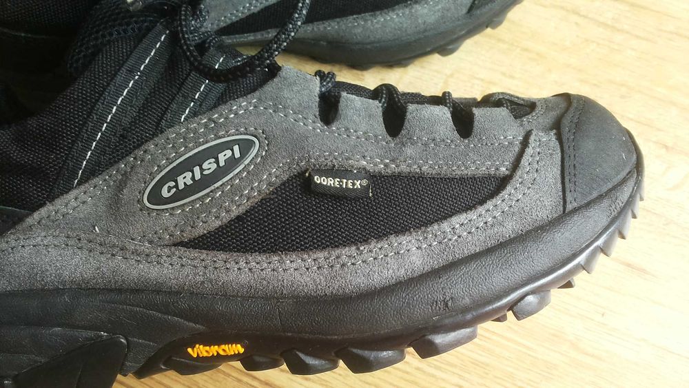 CRISPI GORE-TEX Vibram Real Leather Shoes разм EUR 38 обувки естествена кожа водонепромокаеми - 1301