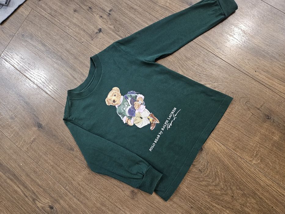 Bluza Polo Bear Ralph Lauren 3 - 4 ani originala