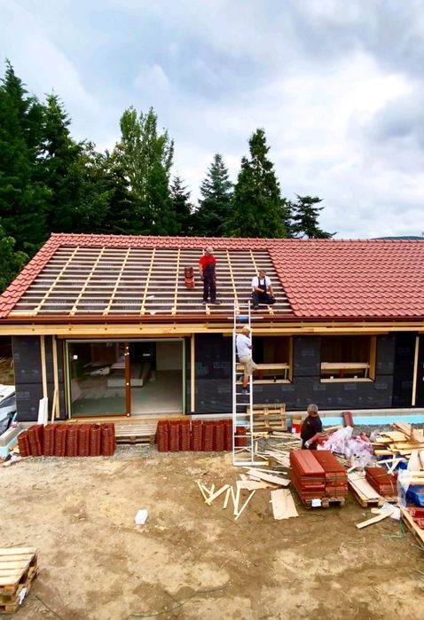 Executam acoperisuri reparai tiglă metalică ceramică izolati polistire