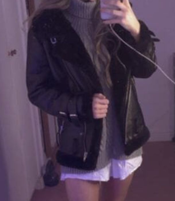 Яке байкър biker, зимно дебело