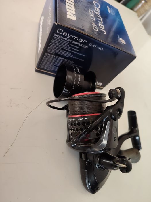 Lanseta Okuma C.B. Feeder, 3.60m, 60-120g, 3+3buc + Okuma Ceymar XT 40