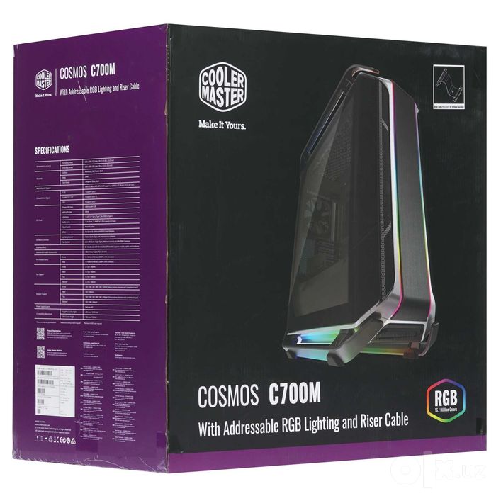 - Корпус Cooler Master Cosmos C700M (MCC-C700M-MG5N-S00)
