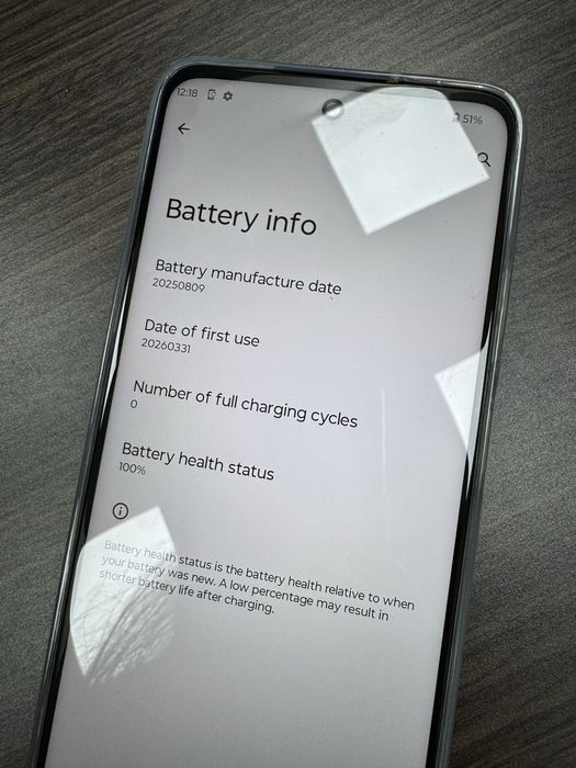 ЧИСТО НОВ 256GB Motorola g35 5G Yettel Гаранция 2029г. Green | Зелен