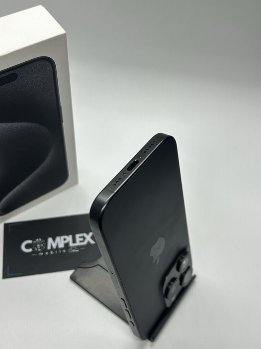 Phone 15 PRO - 512Gb Black Titanium - Baterie 100% + Garantie