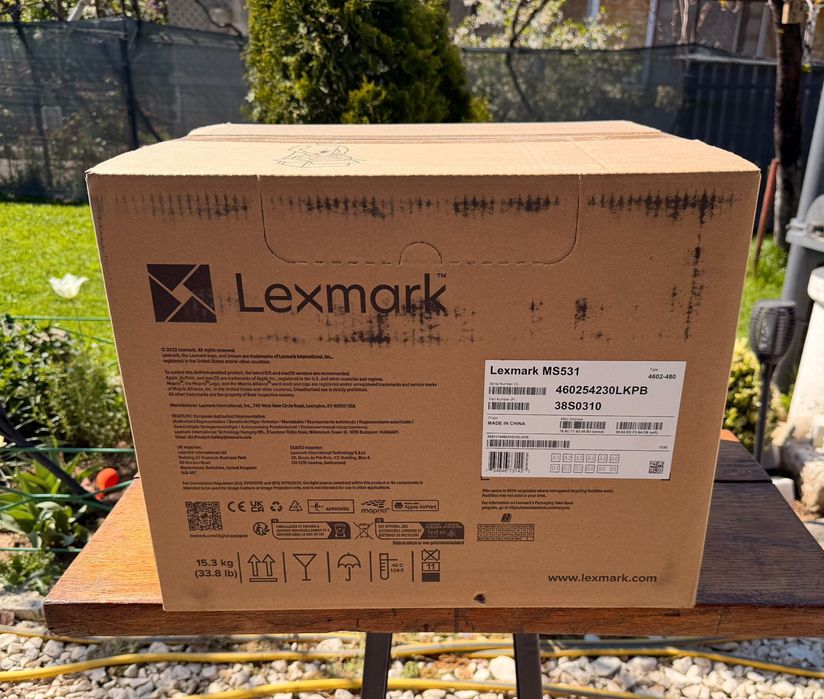 primantă Laser Profesională Lexmark MS531 – NOUĂ, SIGILATĂ