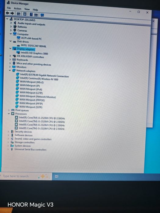 Laptop Notebook Lenovo Thinkpad T 420 i5-2520 2.5 Ghz