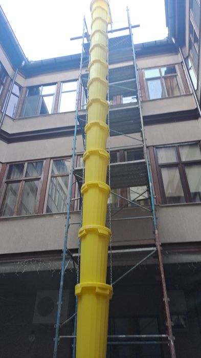 Închiriez tobogan deseuri  moloz tubulatura  jgheab transport moloz bu