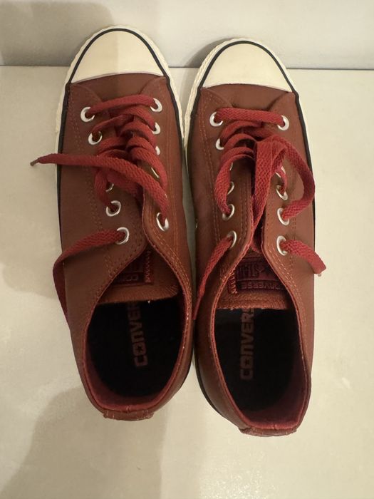 Pantofi tenisi Converse piele naturala