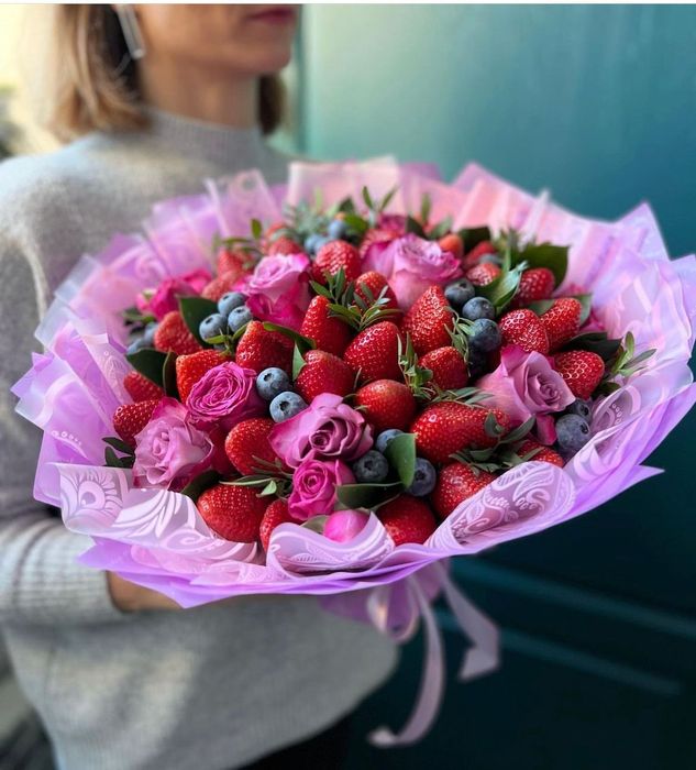 Фруктовые подарки, подарки на 8 марта, необычные подарки