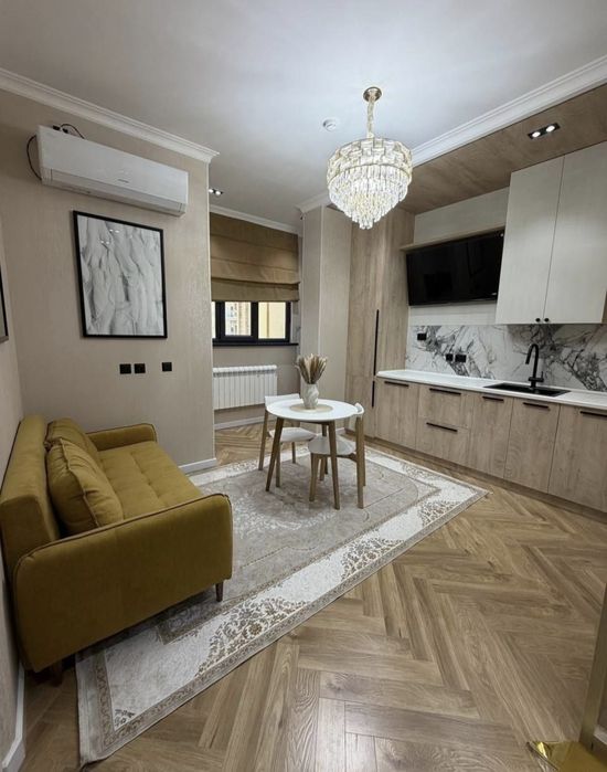 Продаётся на Дархане Новомосковской новостройка 1/12/14 40м²