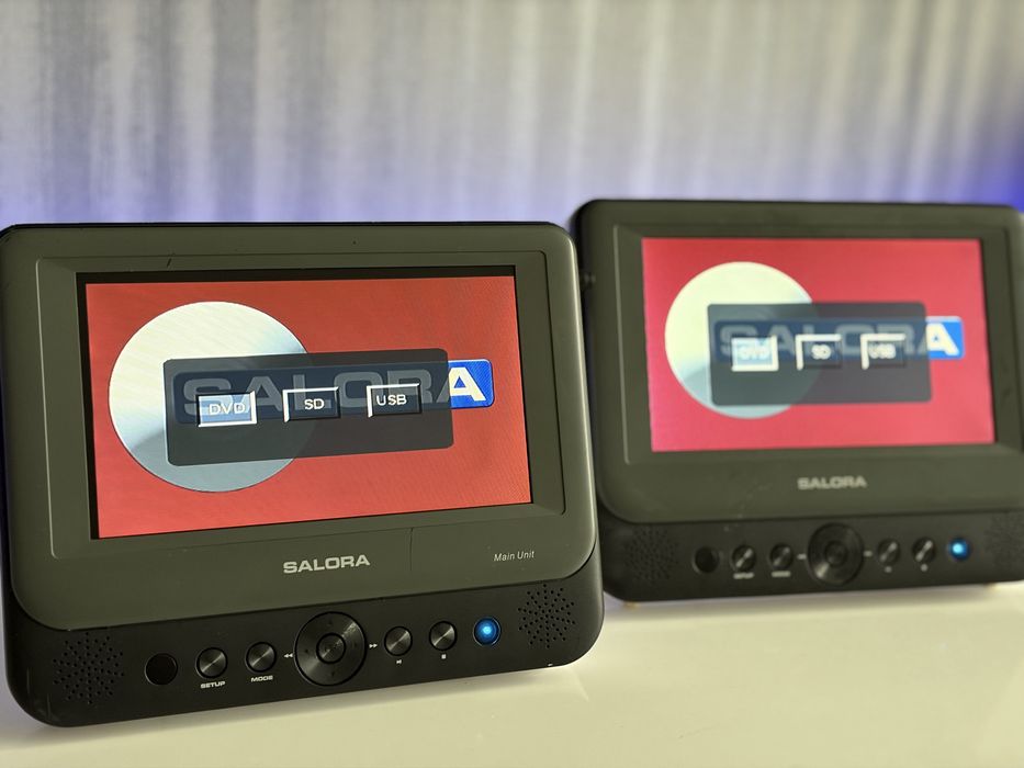 Set 2 DVD playere Salora
