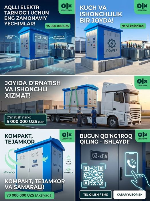 Transformator sotuvda