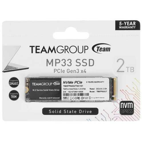 SSD 2000 ГБ M.2 NVMe накопитель TEAMGROUP MP33