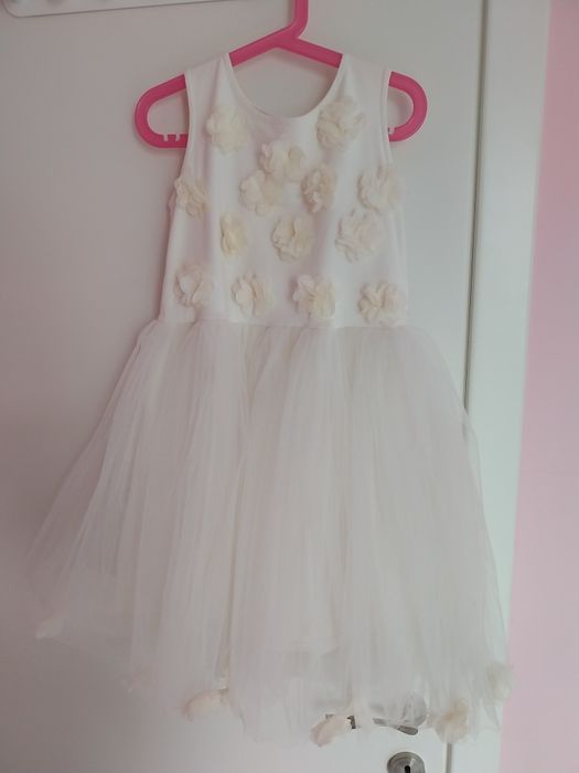 Детска официална рокля-134 р-р