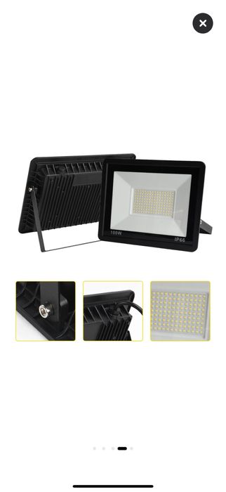 Proiectoare LED 10W, 20W, 30W, 50W, 100W cu si fara senzor miscare