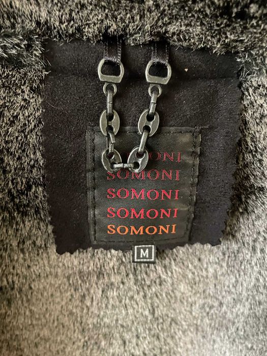 Somoni Мъжко палто/кожух естествена кожа М