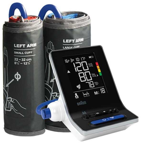 Апарат за измерване на кръвно налягане Braun ExactFit  3, за рамо