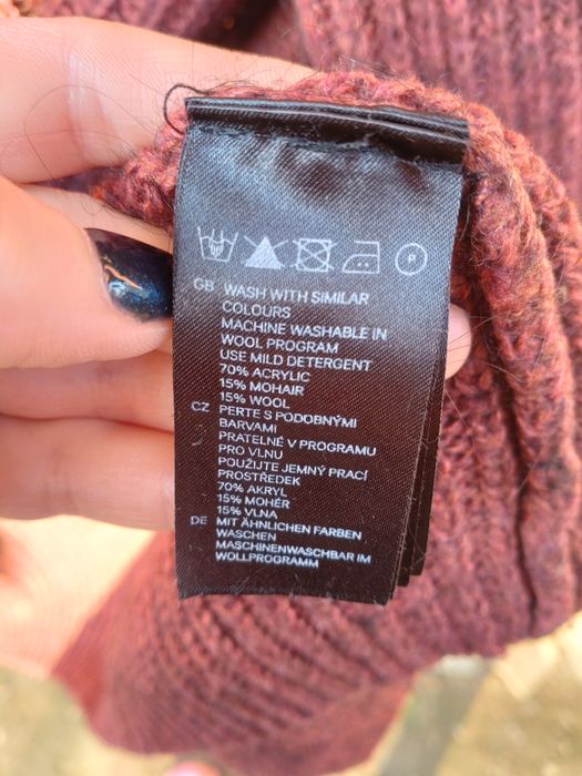 Cardigan H&M vișiniu