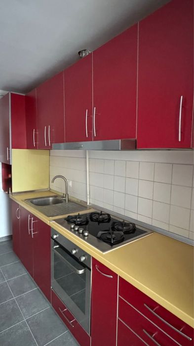 Vand bucatarie modulara, cu aragaz si ciptor incluse