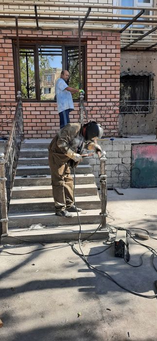 Сварчни работь из навеси