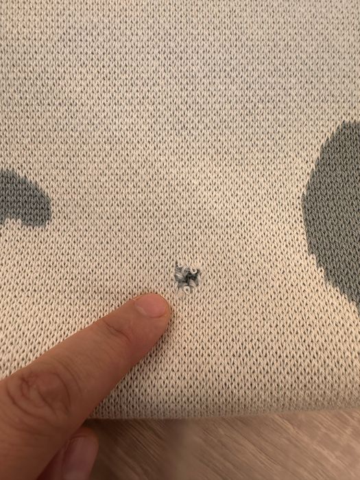 Loomknits плед вязанный