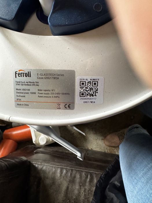 Boiler electric Ferroli , 97 L