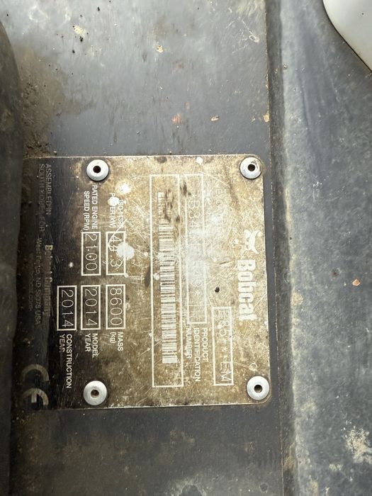 Bobcat E85 9Tone, Powertilt AN 2014, preț 29800euro